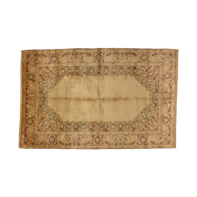 1990s Oushak Carpet - 6′2″ × 9′6″ For Sale