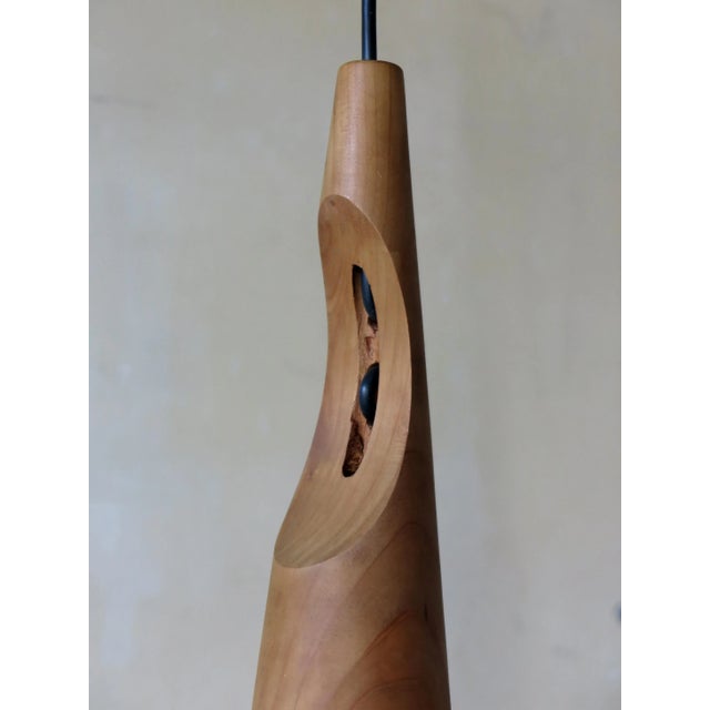 Mid-Century Italian Glass Pendant Lamp For Sale - Image 4 of 7