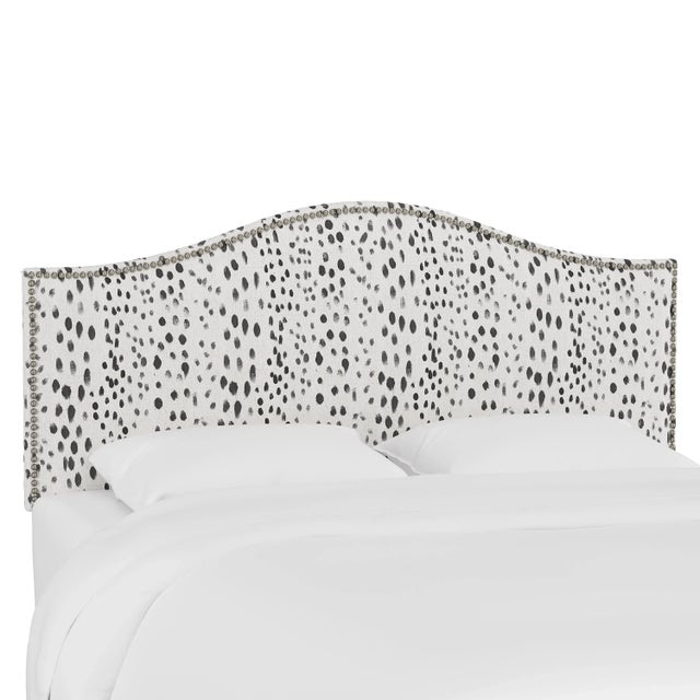 Ashland Headboard in Ivory Brush Cheetah, King For Sale In Chicago - Image 6 of 6