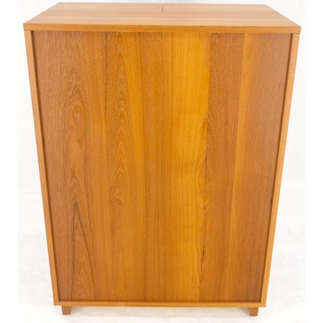 Mid-Century Modern Danish Mid Century Teak Box Wooton Folding Desk Writing Table File Cabinet For Sale - Image 3 of 12
