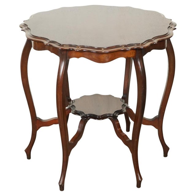 Edwardian Walnut Side End Occasional Centre Table For Sale - Image 16 of 16