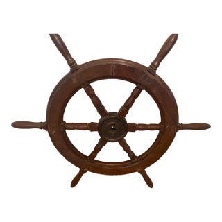 Vintage Ship Wheel For Sale
