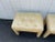 Wood Pair of Billy Baldwin Style Silk Pillow Top Ottomans or Stools For Sale - Image 7 of 13