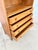 Vintage Oak Bookcase with Brass Drawers, 1950s For Sale - Image 9 of 17