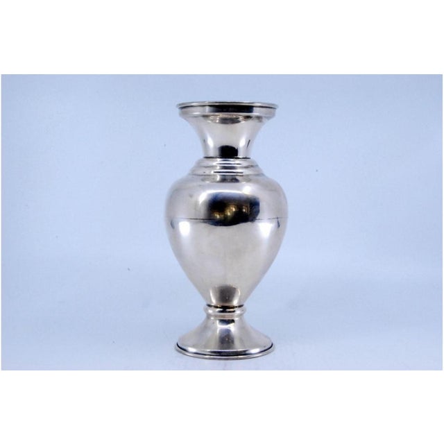 Small Silver Jug with Circular Base and Gold Interior For Sale - Image 9 of 10