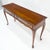 Solid Cherry Queen An Style Two Drawers Low Profile Console Table MINT For Sale - Image 16 of 16