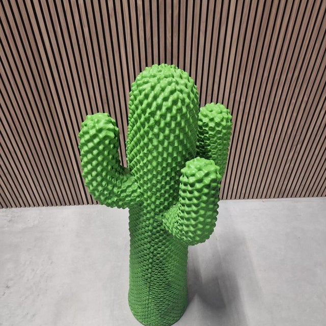 Green Cactus from Gufram, in Flawless conditions. Designed 1970 to 1979 This piece has an attribution mark, I am sure that...