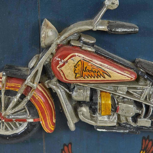Harley Davidson Wooden Sign, in Good conditions. Designed from 2000