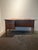 Recently restored and refinished Danish boomerang teak desk Attributed to Peter Løvig Nielsen. It features bookshelf in...