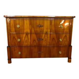 Antique Biedermeier Cherrywood Chest of Drawers, 1820 For Sale