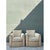 Vintage Donghia Swivel Lounge Chairs With Ottomans - A Pair For Sale - Image 11 of 12