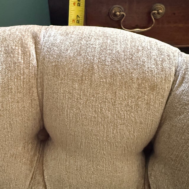 Traditional Upholstered Child's Chair For Sale - Image 3 of 10