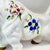 White 1970s Italian Mediterranean Hand Painted Ceramic Bull Figurine For Sale - Image 8 of 12