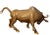 Folk Art Late 19th Century Brass Bull Sculpture For Sale - Image 3 of 11