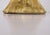 "Sheaf of Wheat" coffee table in gilt molding and smoked glass, Hollywood Regency style, 1970s, Italy. The table has been...