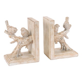 Bird on Branch Bookends (Set of 2) For Sale