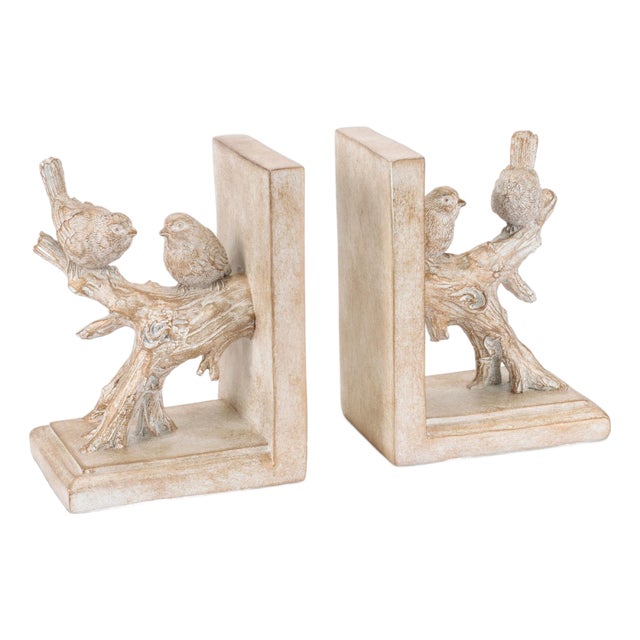 Bird on Branch Bookends (Set of 2) For Sale