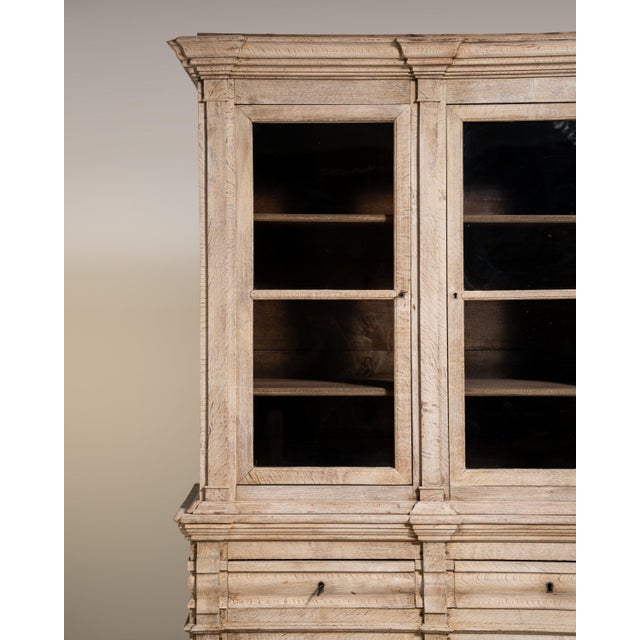 French Oak Vitrine For Sale - Image 4 of 16