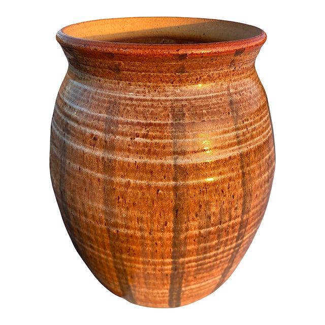 Victor "Vic" Bracke Mid-Century Studio Pottery Vase For Sale