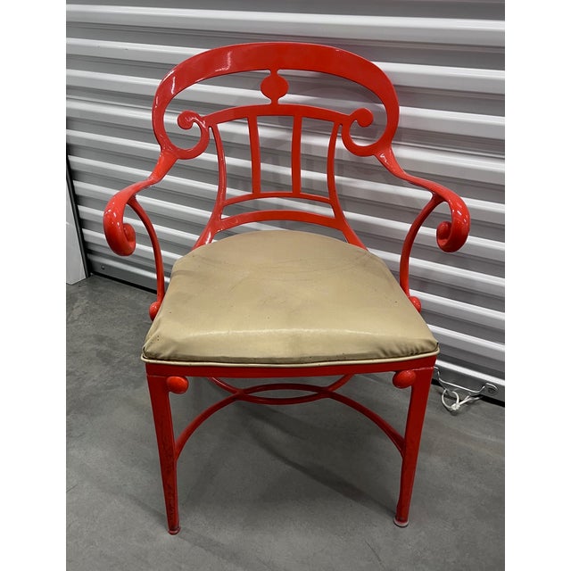 Mid-Century Modern MCM Veneman Indoor/Outdoor Arm Chair for Tripitone For Sale - Image 3 of 11