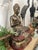 Thai Hand-Carved Giltwood Seated Buddha Statue For Sale - Image 3 of 16