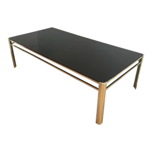 Attributed to Jacques Quinet, Bronze Coffee Table, Signed and Numbered