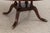 Round Large Banded Mahogany Inlaid Dining Table For Sale - Image 4 of 18