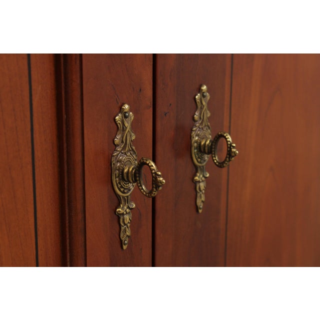 Baker Cherry French Empire Sideboard For Sale - Image 14 of 17