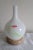 Wood Vintage Bottle-Shaped Table Lamp in Colored Glass & Beech from Joska Kristall, 1990s For Sale - Image 7 of 7