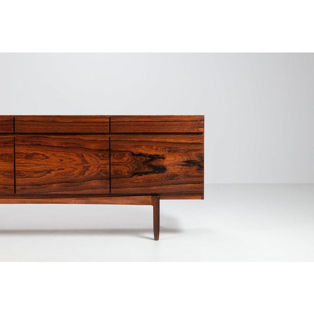 FA-66 Sideboard in Rosewood by Ib Kofod-Larsen for Faarup, Denmark, 1960 For Sale - Image 12 of 18