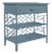 Chippendale End table, Regatta Blue For Sale