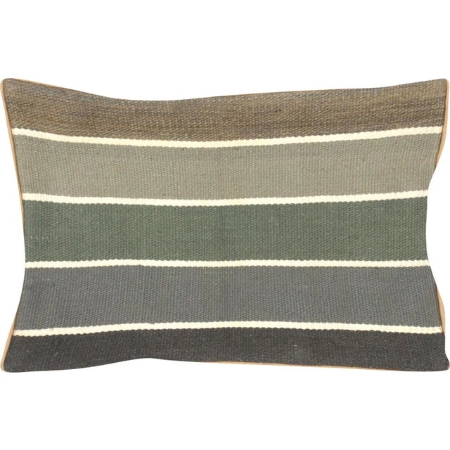 Mid-Century Modern 1960s Turkish Kilim Pillow For Sale - Image 3 of 3