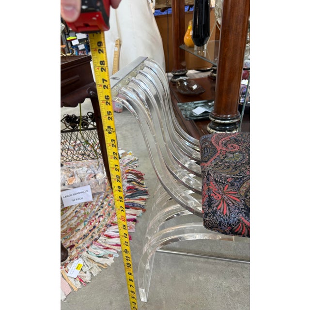 1960s Mid-Century Lucite Bench by Charles Hollis Jones For Sale In Atlanta - Image 6 of 8
