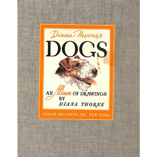 "Diana Thorne's Dogs: An Album of Drawings" 1944 Thorne, Diana For Sale - Image 12 of 12