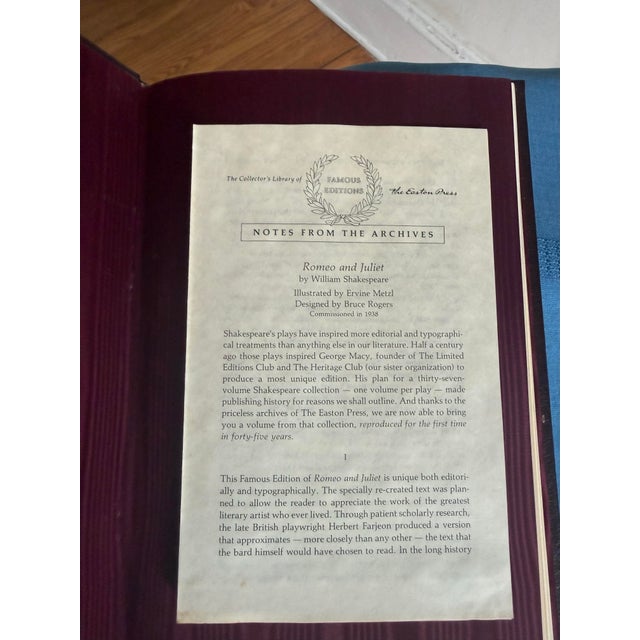 Easton Press Collection of Leather Bound Books For Sale - Image 10 of 12