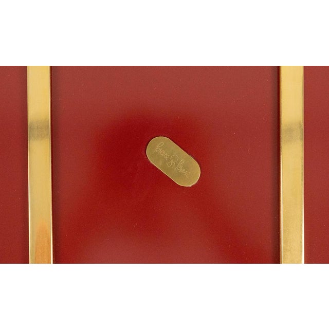 Bamboo, Rattan, Bakelite and Glass Picture Frame by Cesare di Cesare, Italy, 1970s For Sale - Image 10 of 16