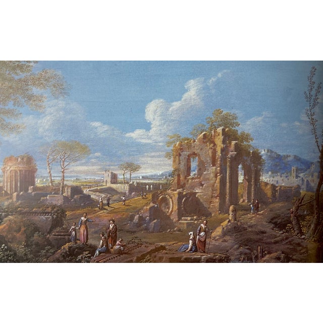 Maria Luigia Raggi, 18th Century Italian Capriccio Landscape Painting For Sale - Image 10 of 13
