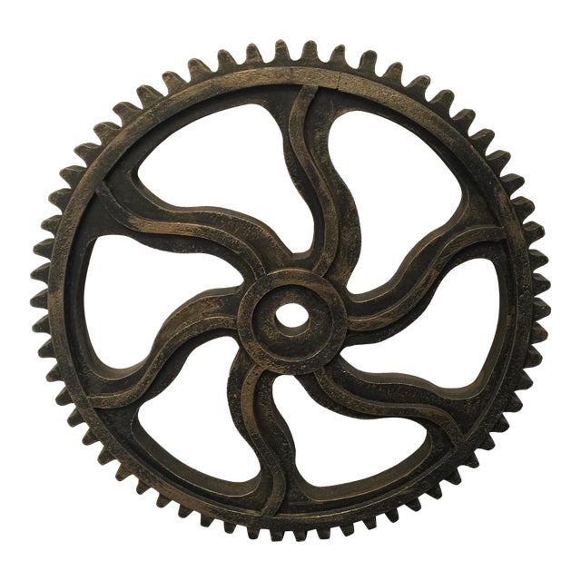 Large Gear Decor Chairish