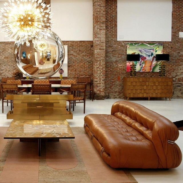 Modern French Wall-Mounted Convex Mirror For Sale - Image 10 of 17