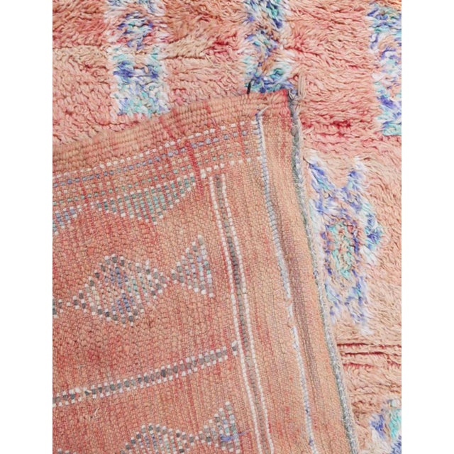 1980s 1980s Morocco Berber Rug - 9 X 5.6 Ft For Sale - Image 5 of 6