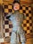 Rococo 19th Century Wood & Brass Marionette of Saint Joan of Arc For Sale - Image 3 of 14