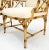 Faux Bamboo New Virgin Wool Upholstery Lounge Arm Fire Side Chairs - A Pair For Sale - Image 9 of 12