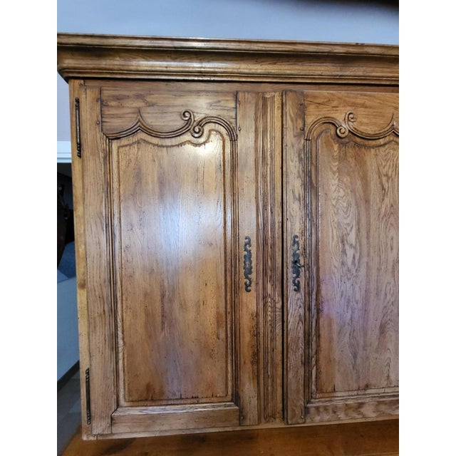 Normandy Buffet in Oak from Maison Doudard, France For Sale - Image 11 of 17