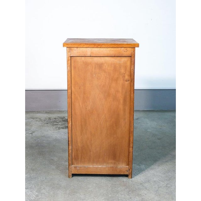 Oak Shutter Cabinet, 1900s For Sale - Image 10 of 18