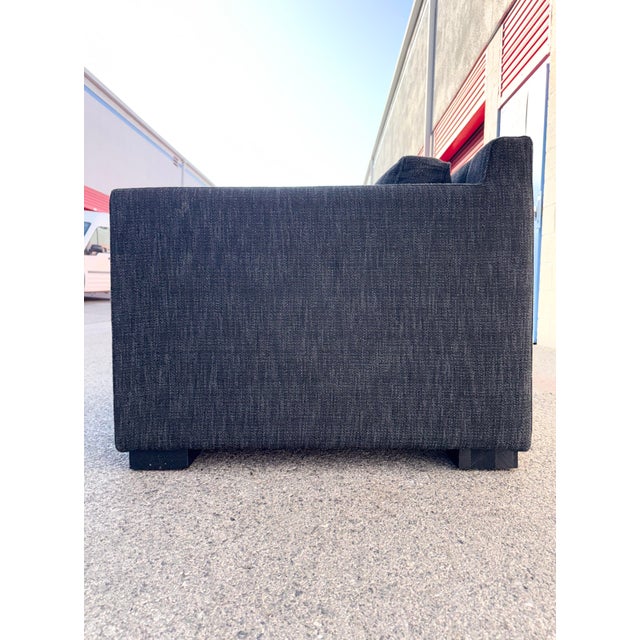 2020s Restoration Hardware Black Maxwell Chairs For Sale - Image 5 of 10