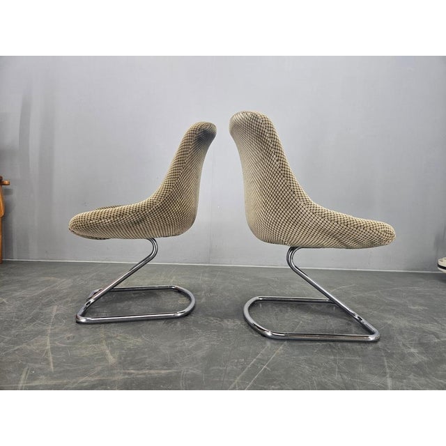 1970s Vintage Chairs by Boris Tabacoff, France, 1970s, Set of 2 For Sale - Image 5 of 11
