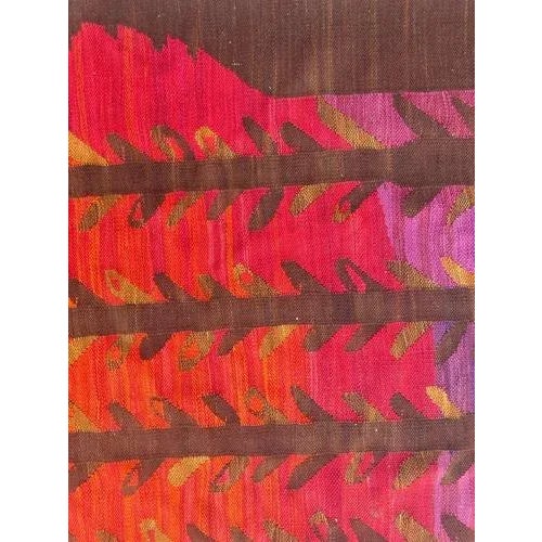 Scandinavian Handwoven Rug, 1960s For Sale - Image 4 of 18