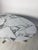 Vintage Oval Arabescato Marble Dining Table by Florence Knoll for Roche Bobois, 1960s For Sale - Image 4 of 8