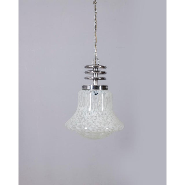 Vintage Italian Murano Glass Pendant Lamp, 1960s For Sale - Image 3 of 13