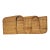 Vintage Woven Rattan Wall Sculpture For Sale